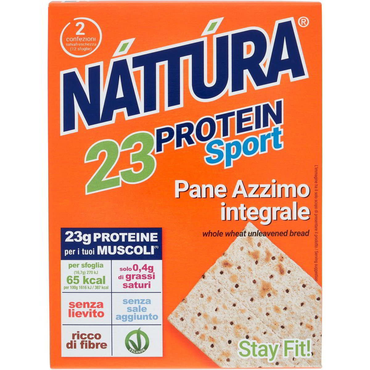 NATTURA PANE AZZIMO GR.200