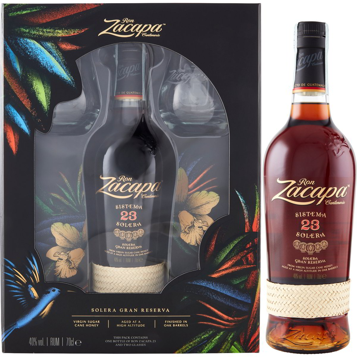 Zacapa Centenario 23 Rum Solera - 700 ml : : Alimentari e