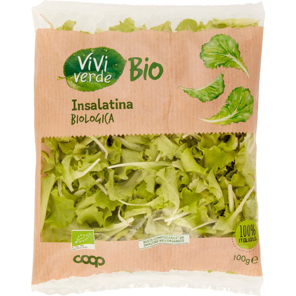 Insalatina COOP VIVI VERDE 100 G Coop Shop