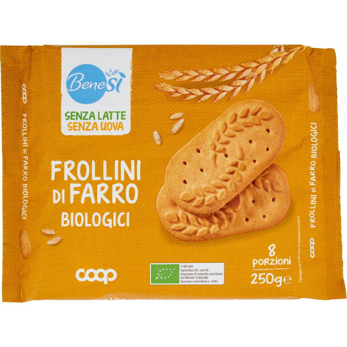 Viaggio D'Italia Mellin Biscotti di Farro 150g - Snack Biologico