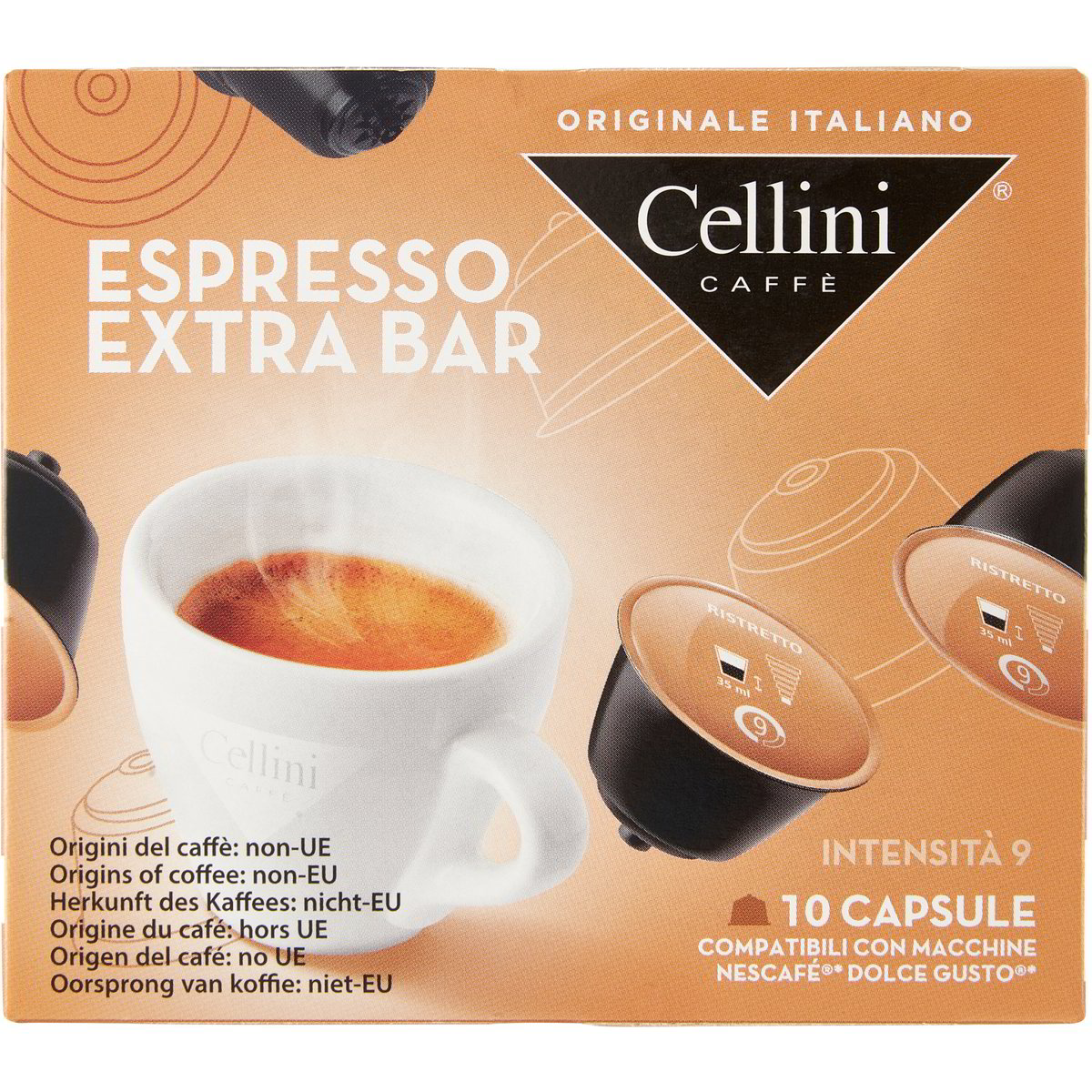 Capsule caffè extra barista x10 CELLINI - NESCAFÉ DOLCE GUSTO 75 G - Coop  Shop