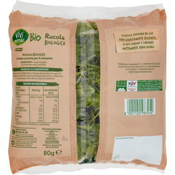 Rucola COOP - VIVI VERDE 80 G - Coop Shop