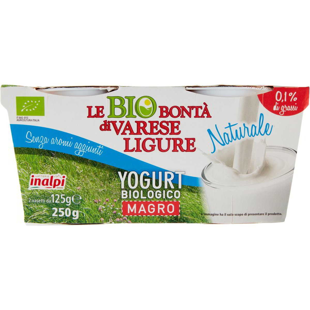 Yogurt Magro Naturale Bonta Viva Gr 125