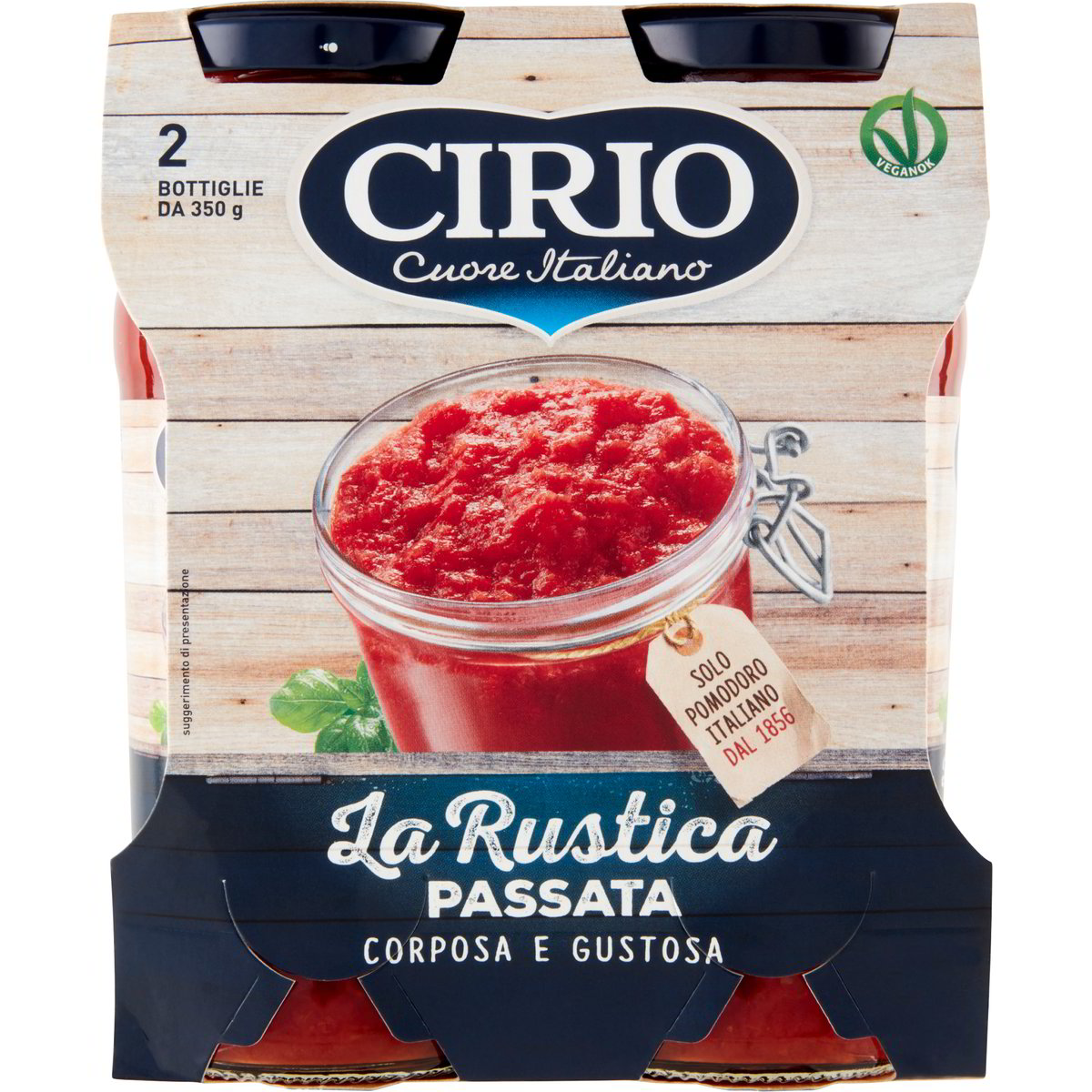 PASSATA DI POMODORO CLASSICA 2x350 g PRIMIA - Primia