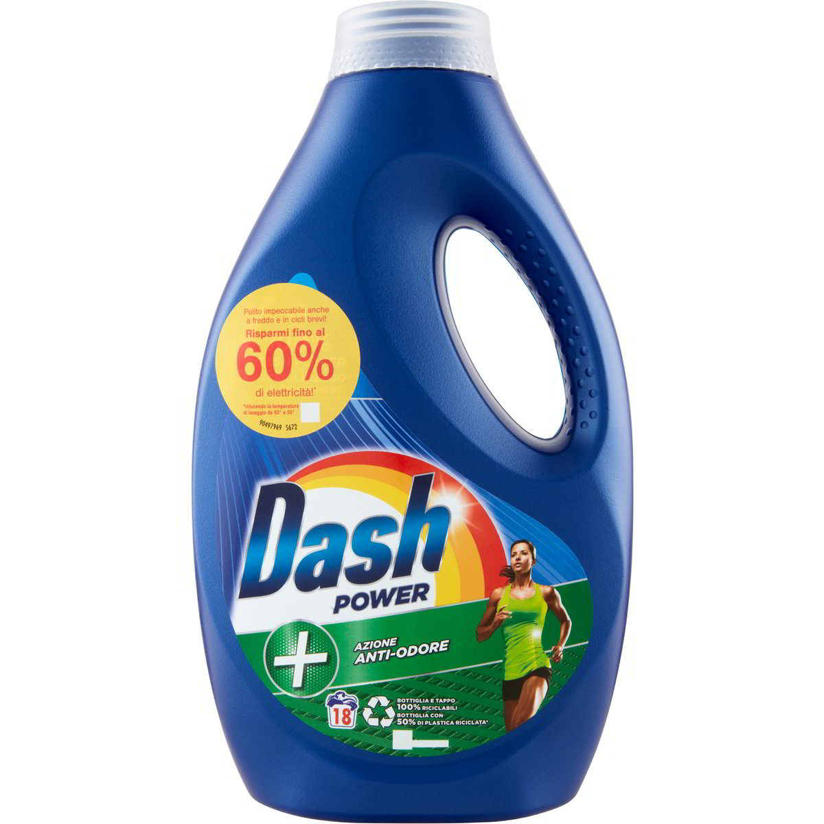 Detersivo lavatrice liquido anti odore 18 lavaggi DASH 900 ML - Coop Shop