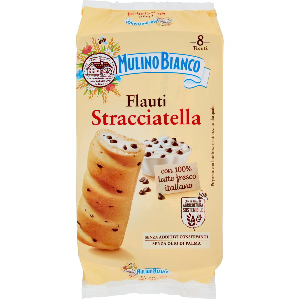 Flauti alla stracciatella MULINO BIANCO 280 G - Coop Shop