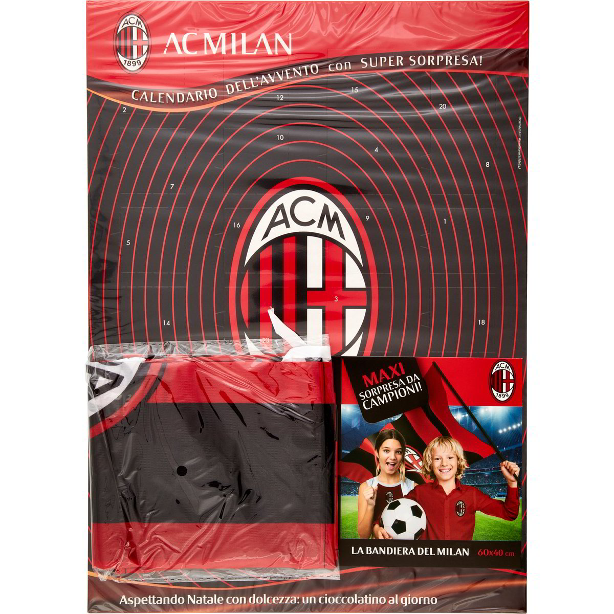 Calendario avvento cioccolatini milan DOLFIN 75 G - Coop Shop