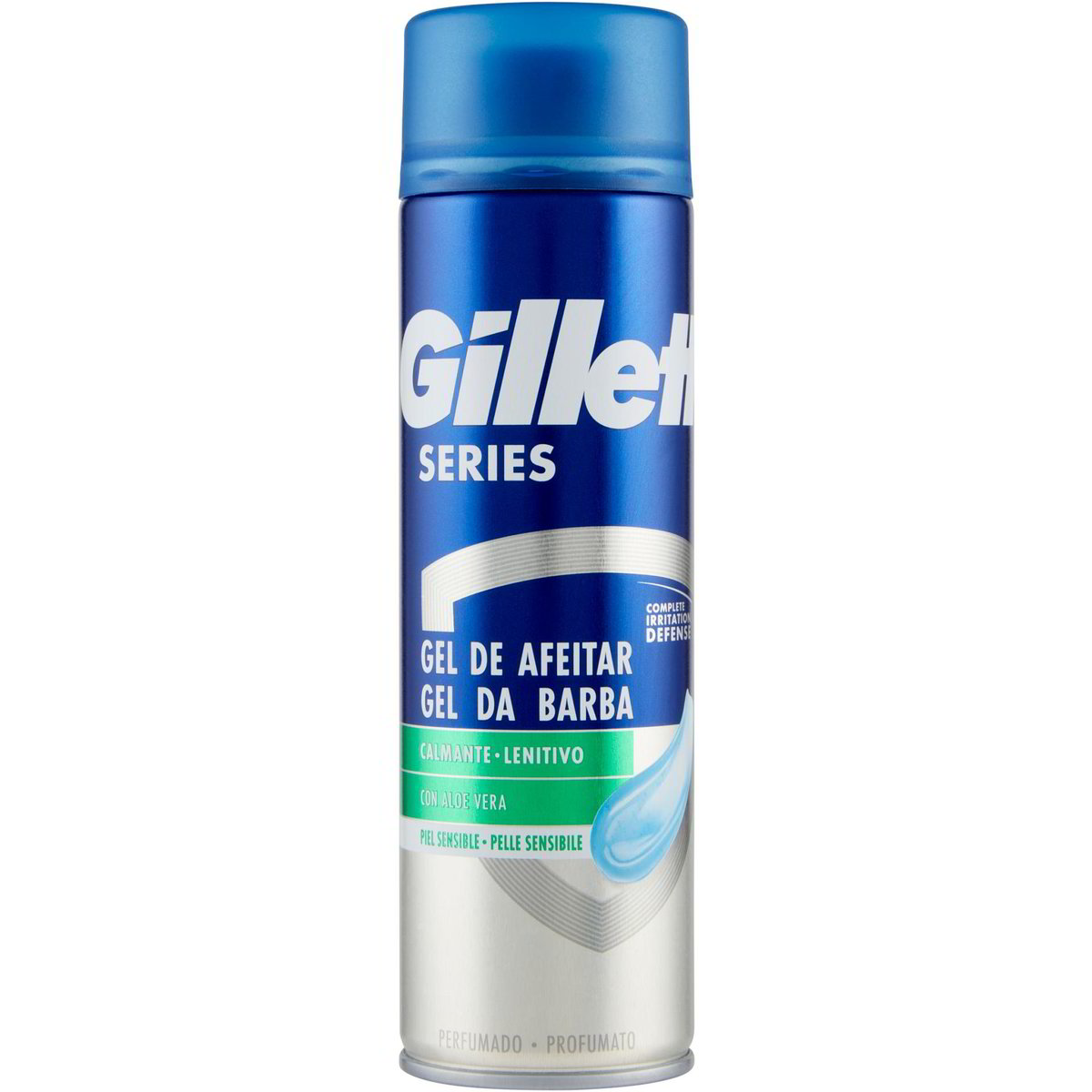 Gel Da Barba Series Pelli Sensibili Con Aloe Vera GILLETTE 200 ML ...