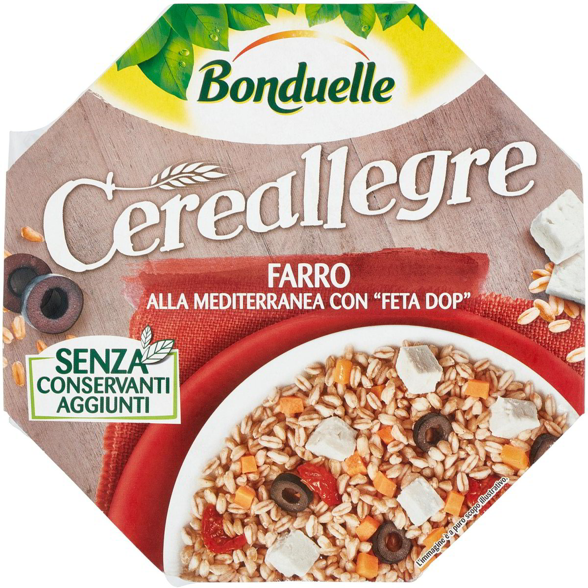 Insalata Di Farro Alla Mediterranea Con Feta Dop Bonduelle G Coop