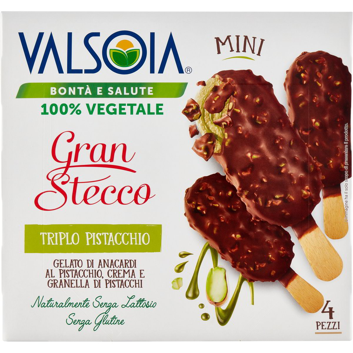 Gelato Gran Stecco Triplo Pistacchio Mini X Valsoia G Coop Shop