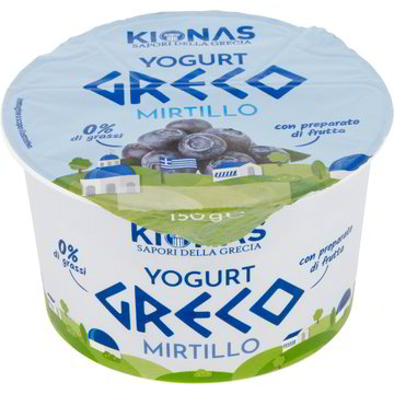 Yogurt Greco Senza Grassi al Mirtillo - Io Scelgo per Bene - OhiVita