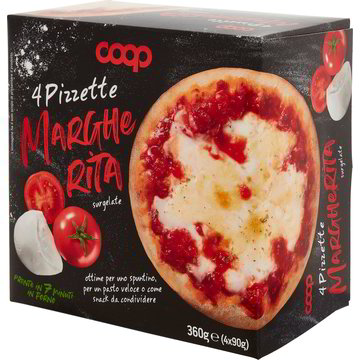 Pizza surgelata margherita COOP 2 X 330 G - Coop Shop