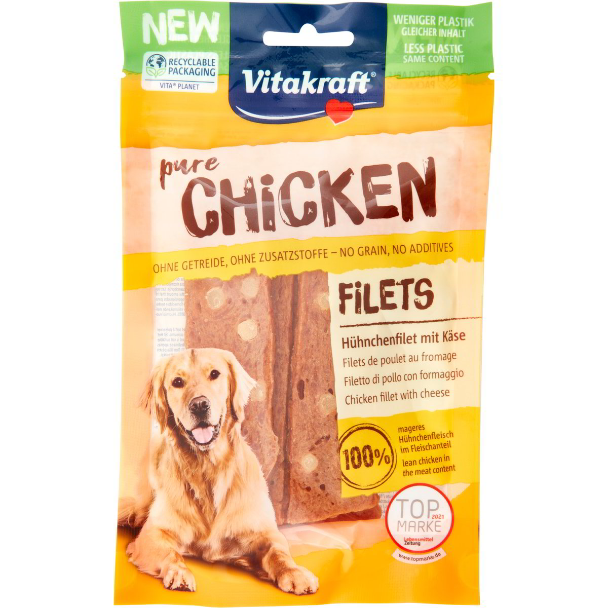 Vitakraft Snack Cane Filetti di Pollo gr.80. Snack Per Cani