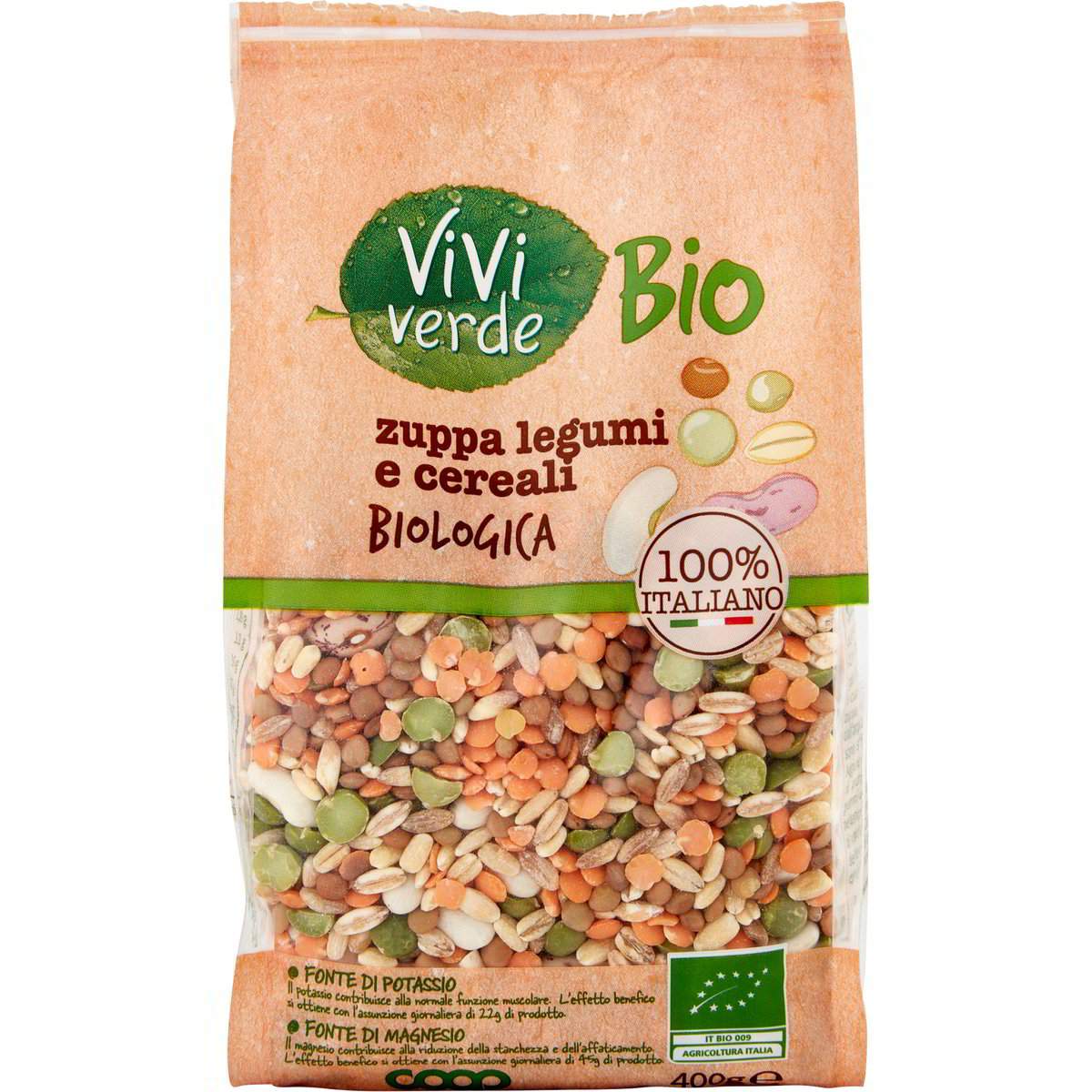 Zuppa Legumi E Cereali Coop Vivi Verde G Coop Shop