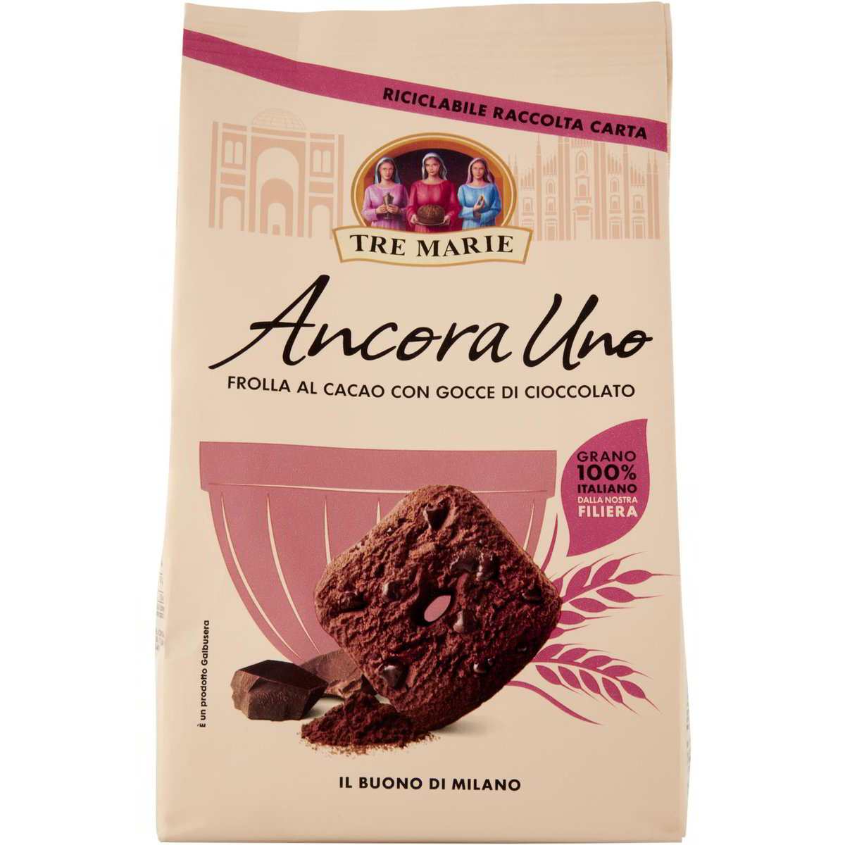 Frollini al cacao con gocce di cioccolato TRE MARIE 300 G - Coop Shop