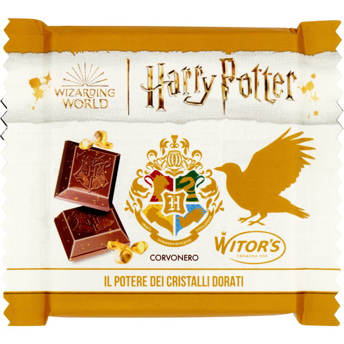 CIBO - HARRY POTTER BOCCINO D'ORO IN CIOCCOLATO AL LATTE 47g : :  Alimentari e cura della casa