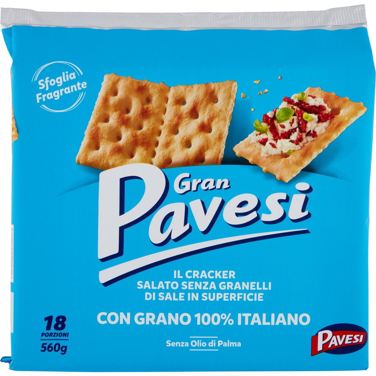 Crackers salati senza granelli di sale COOP 16 X 35 G - Coop Shop