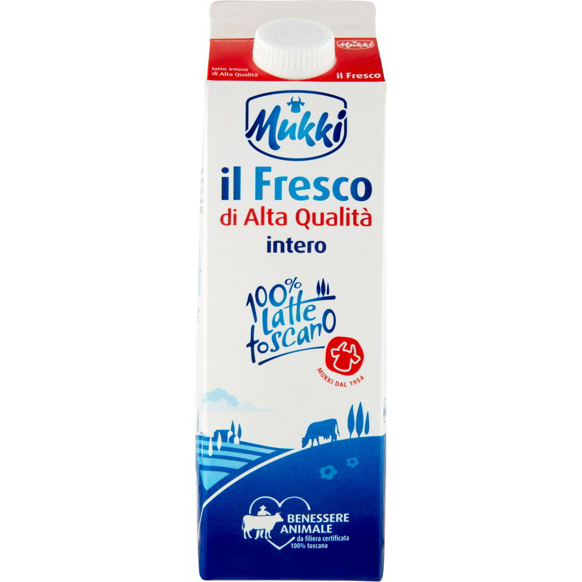 Latte fresco alta qualità 100% toscano MUKKI 1000 ML - Coop Shop