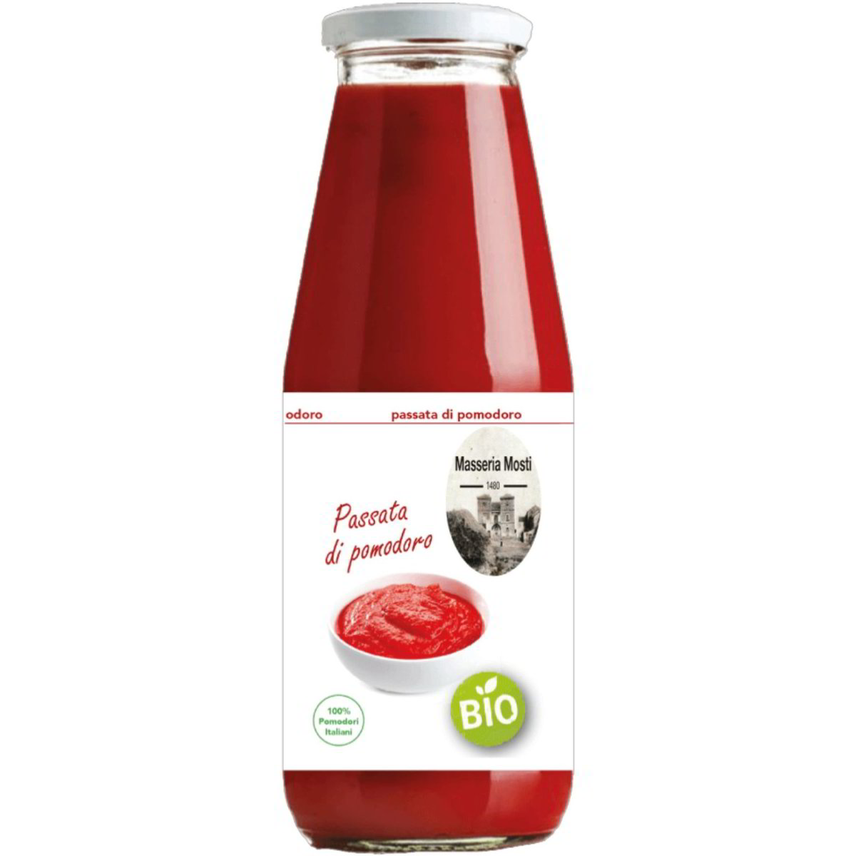 Passata di Pomodoro 680 gr Masseria Cusmai - www. - Gusti  di Puglia - Prodotti Tipici Pugliesi