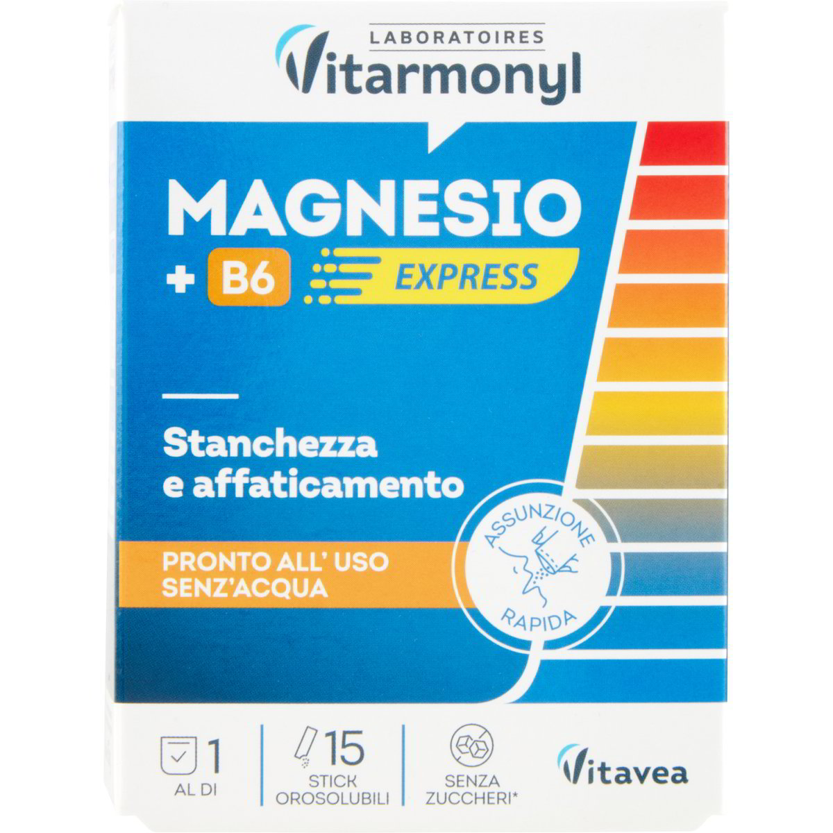 Integratore Magnesio + Vitamina B6 Express X15 VITARMONYL 15 G - Coop Shop