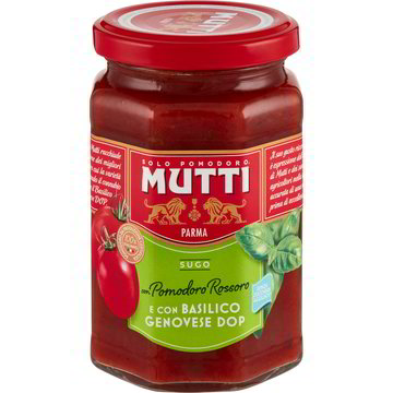 Mutti Sugo Pronto Pomodoro E Basilico 280 Gr, 280g