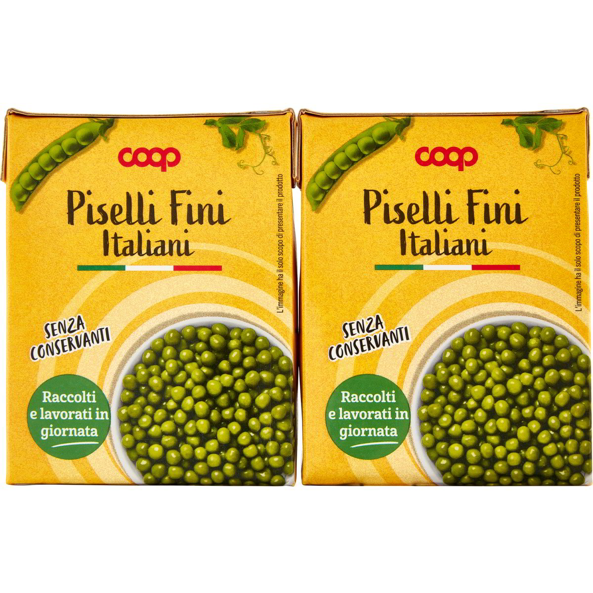 Piselli fini COOP 2 X 380 G - Coop Shop