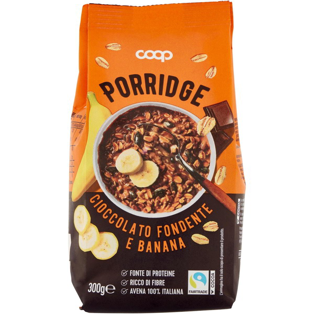 Porridge - cioccolato e banana - bio - 250g