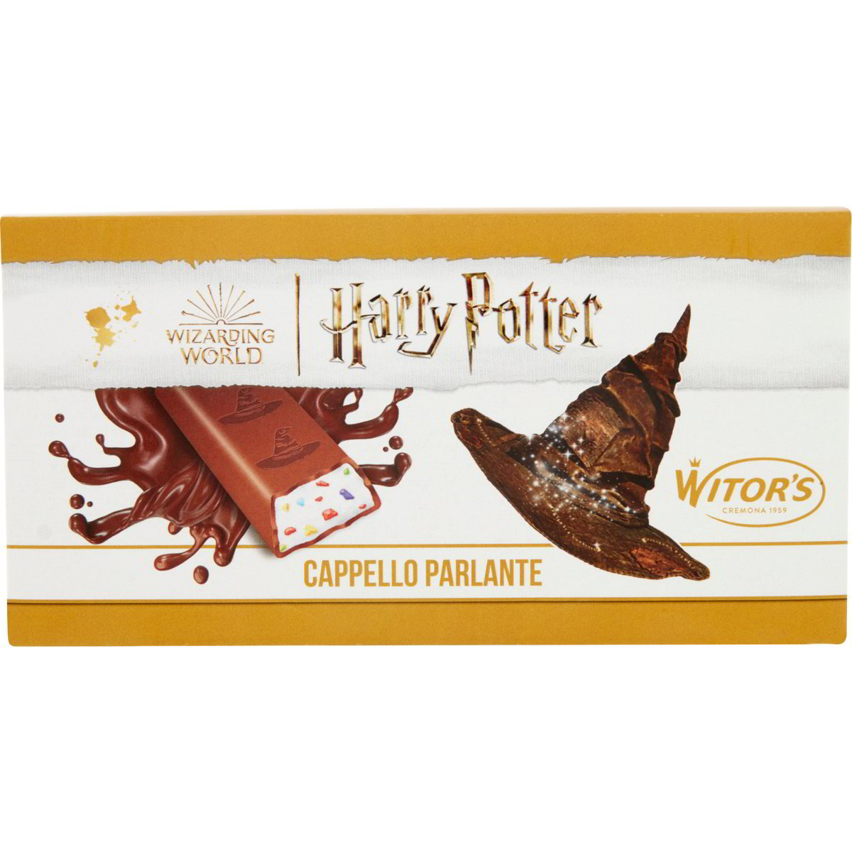 Harry Potter Cappello Parlante Barretta di Cioccolato al Latte 16 pz x –  CoCoCIOK