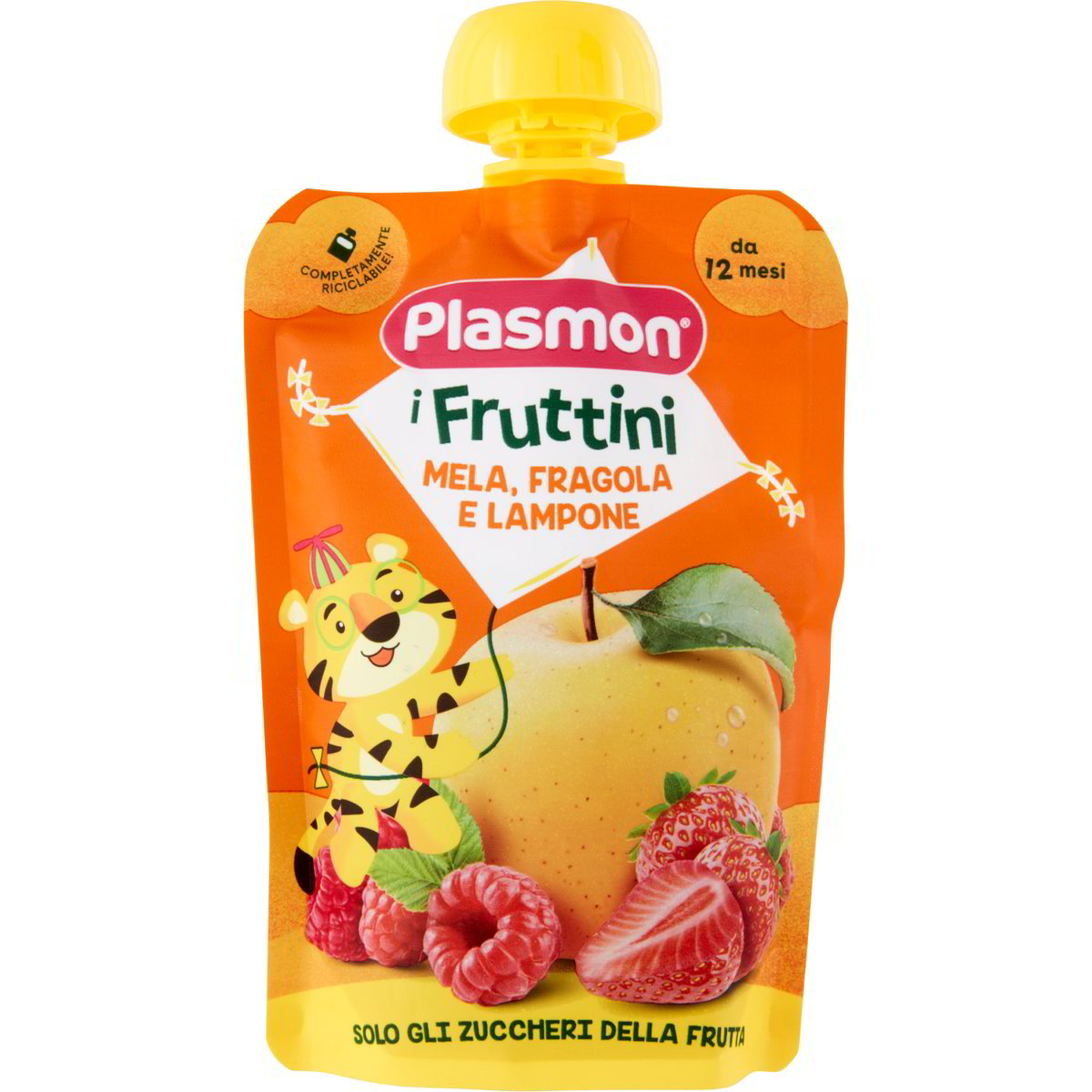 Merende e sanck neonati Plasmon i fruttini frutta mista 130 g