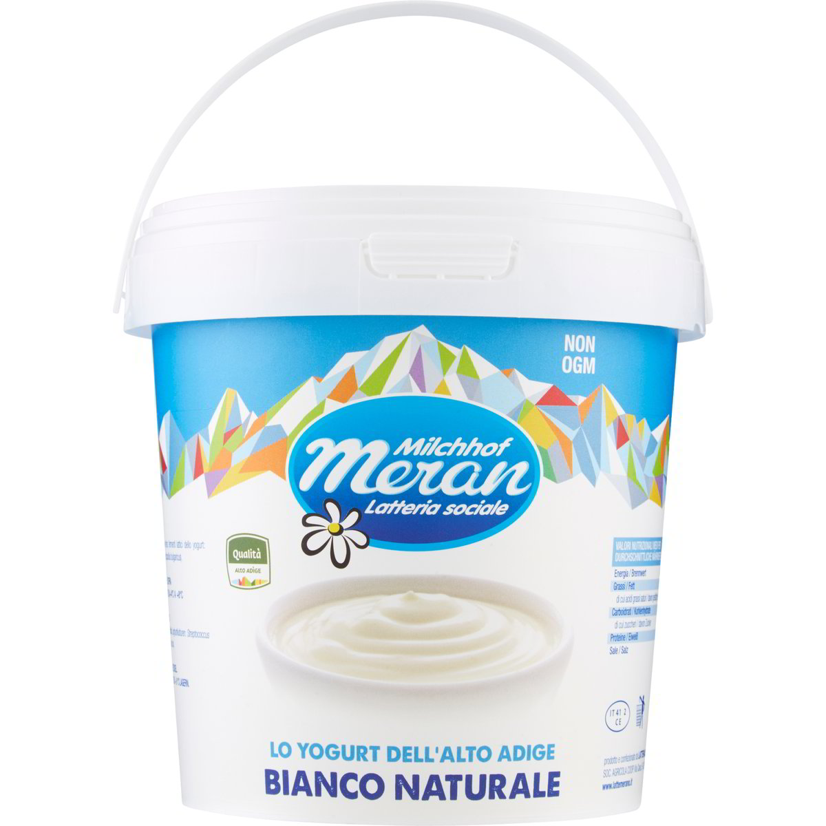 Yogurt intero bianco LATTERIA MERANO 1000 G - Coop Shop