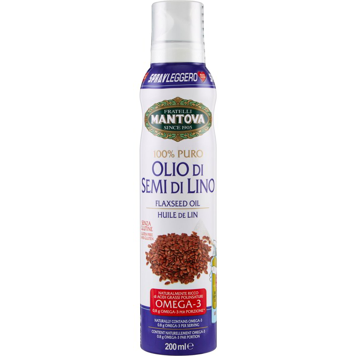 Olio di lino 75 ml