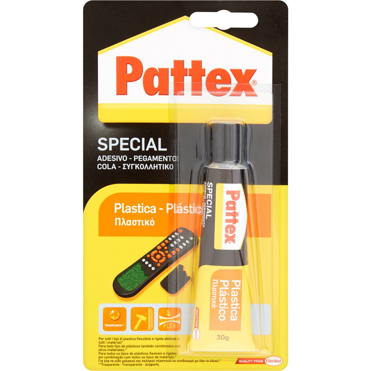 Colla Pattex per plastica 30Gr