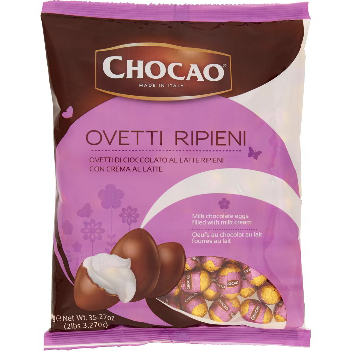 Ovetti di cioccolato al latte