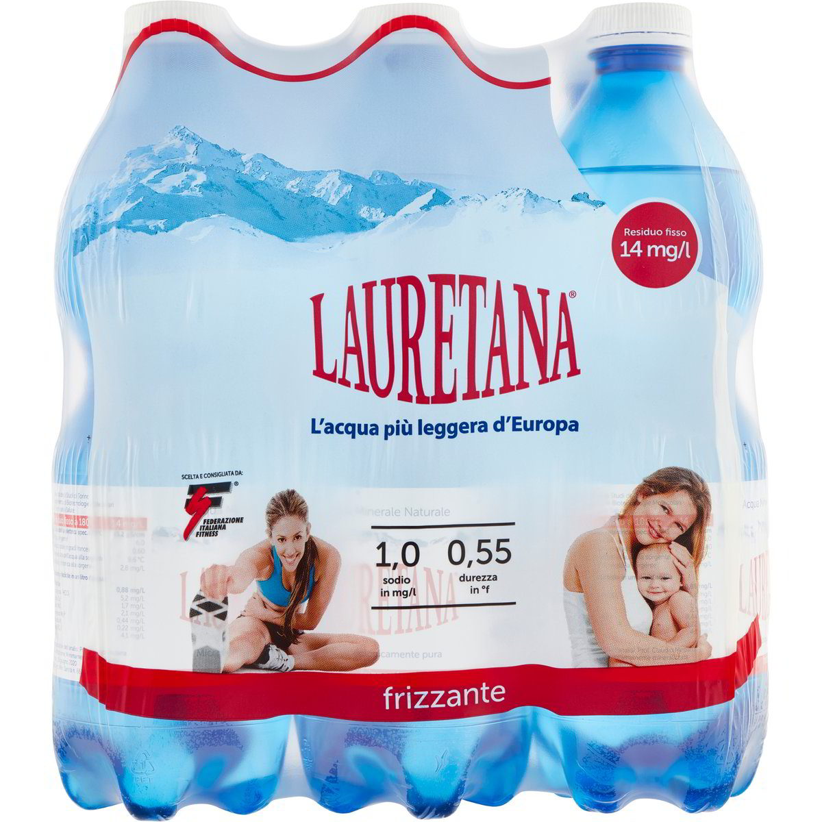 Lauretana Blue Frizzante 500 ml