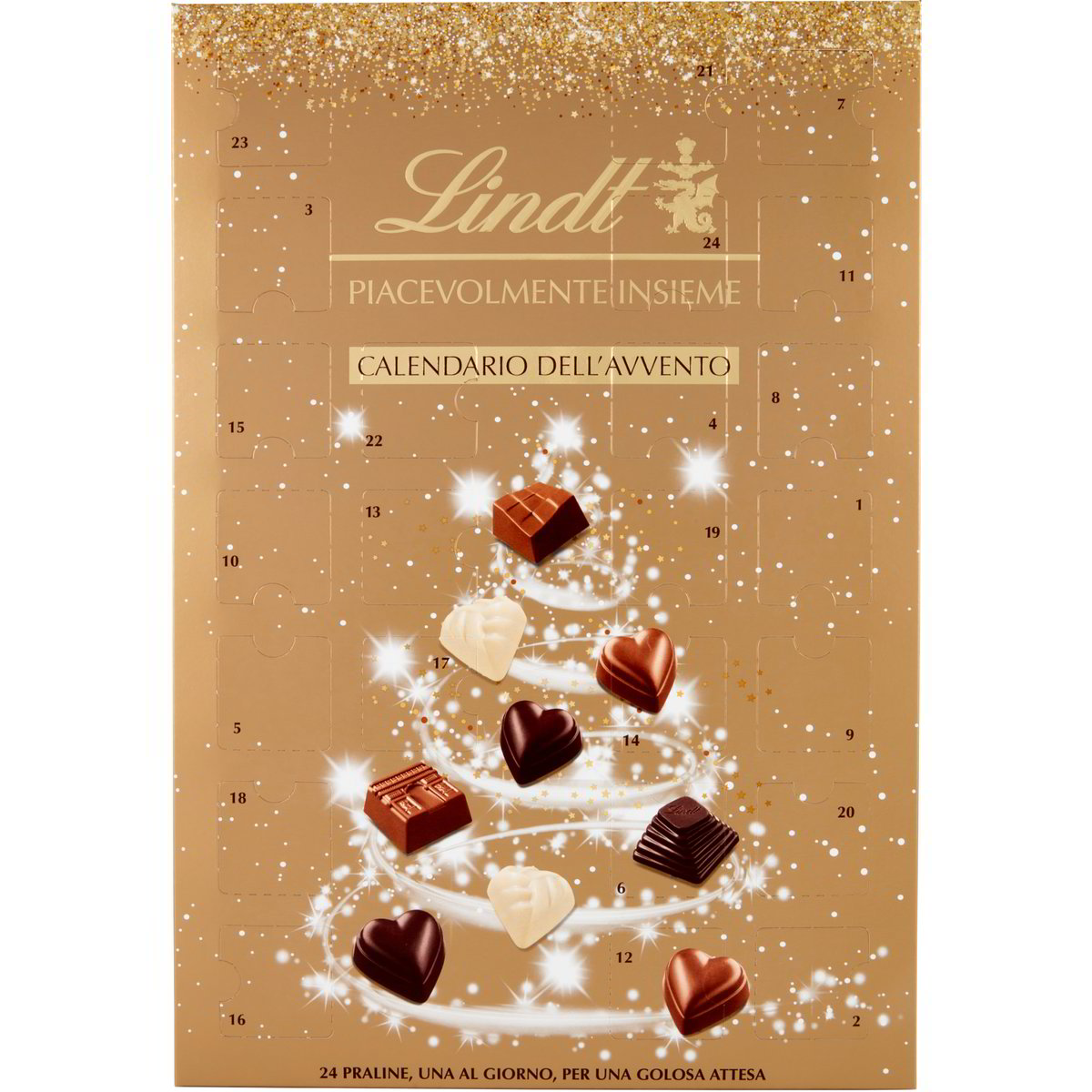 Calendario avvento piacevolmente insieme LINDT 250 G Coop Shop