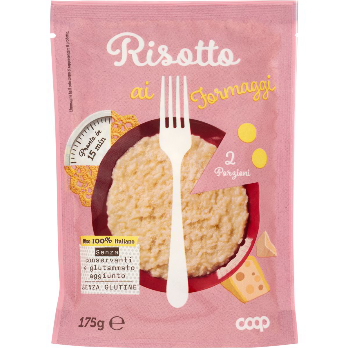 Risotto ai formaggi COOP 175 G - Coop Shop