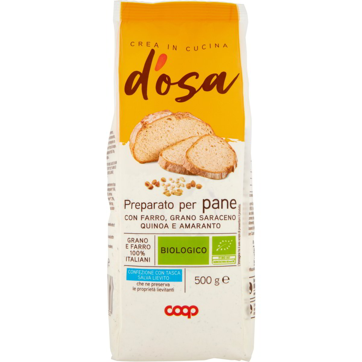 Preparato per pane COOP - D'OSA 500 G - Coop Shop