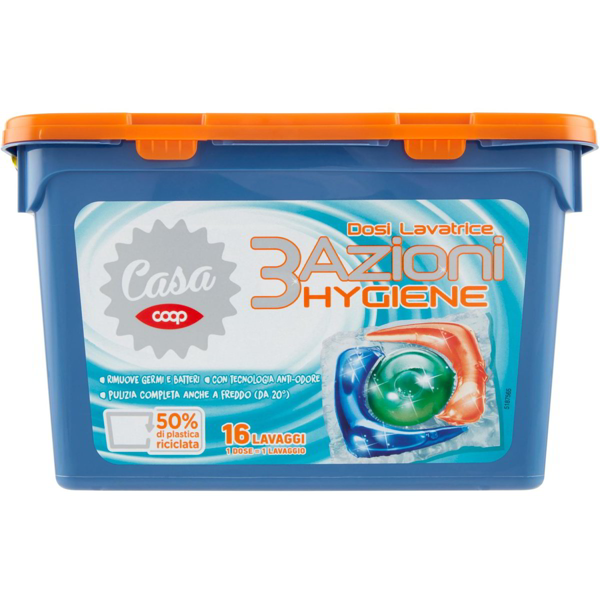 Detersivo lavatrice 3 Azioni Hygiene x16 lav COOP - CASA 392 ML - Coop Shop