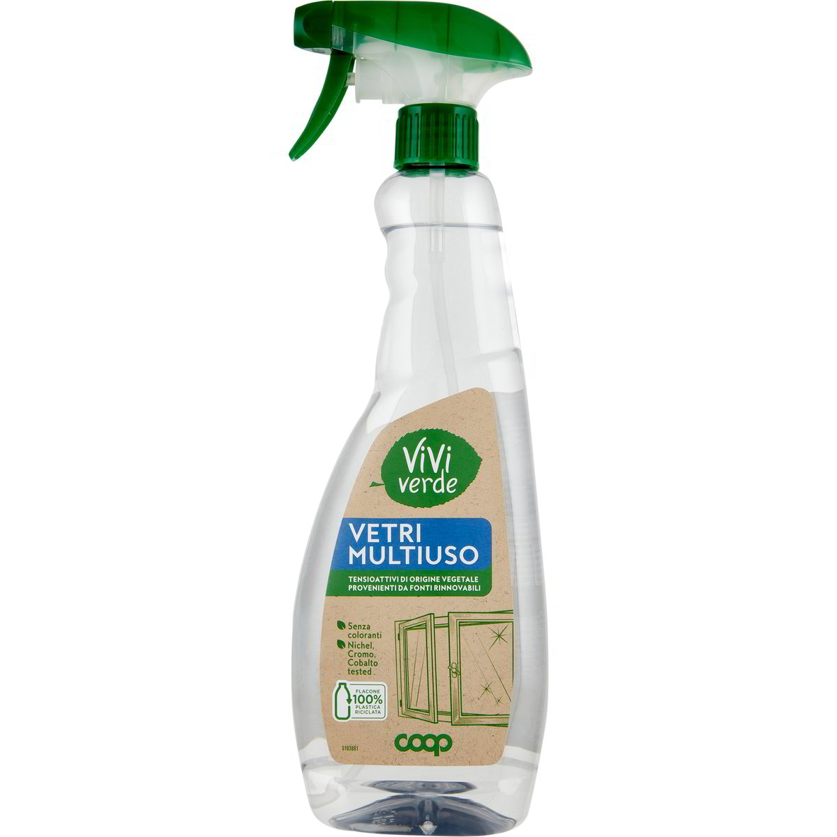 Detergente Spray Vetri e Multiuso da Cif Professional 750ml