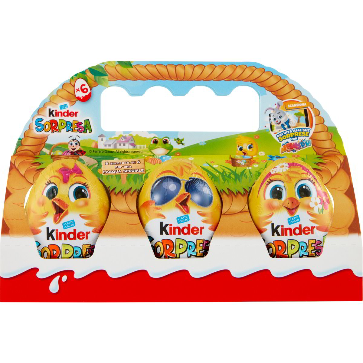 Kinder sorpresa FERRERO 6 X 20 GR Coop Shop