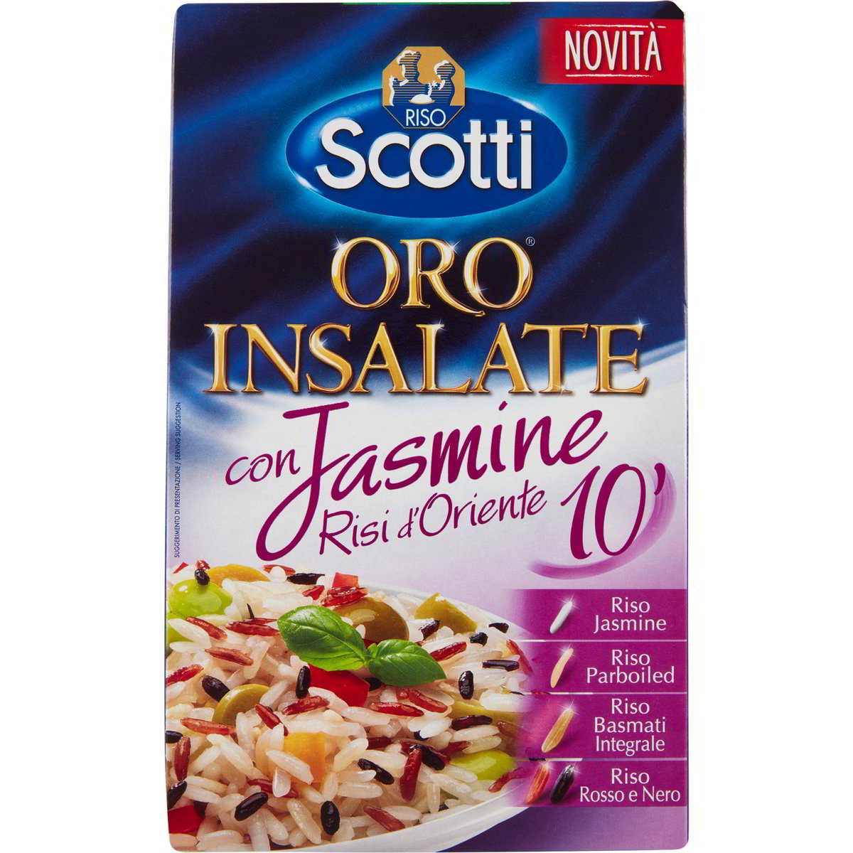 Riso oro per insalate con jasmine risi d'oriente RISO SCOTTI 800 G ...