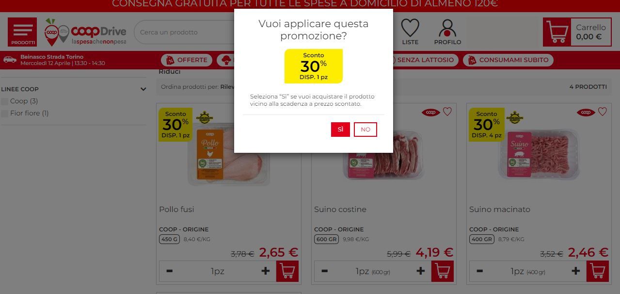 Prodotti in offerta da acquistare subito